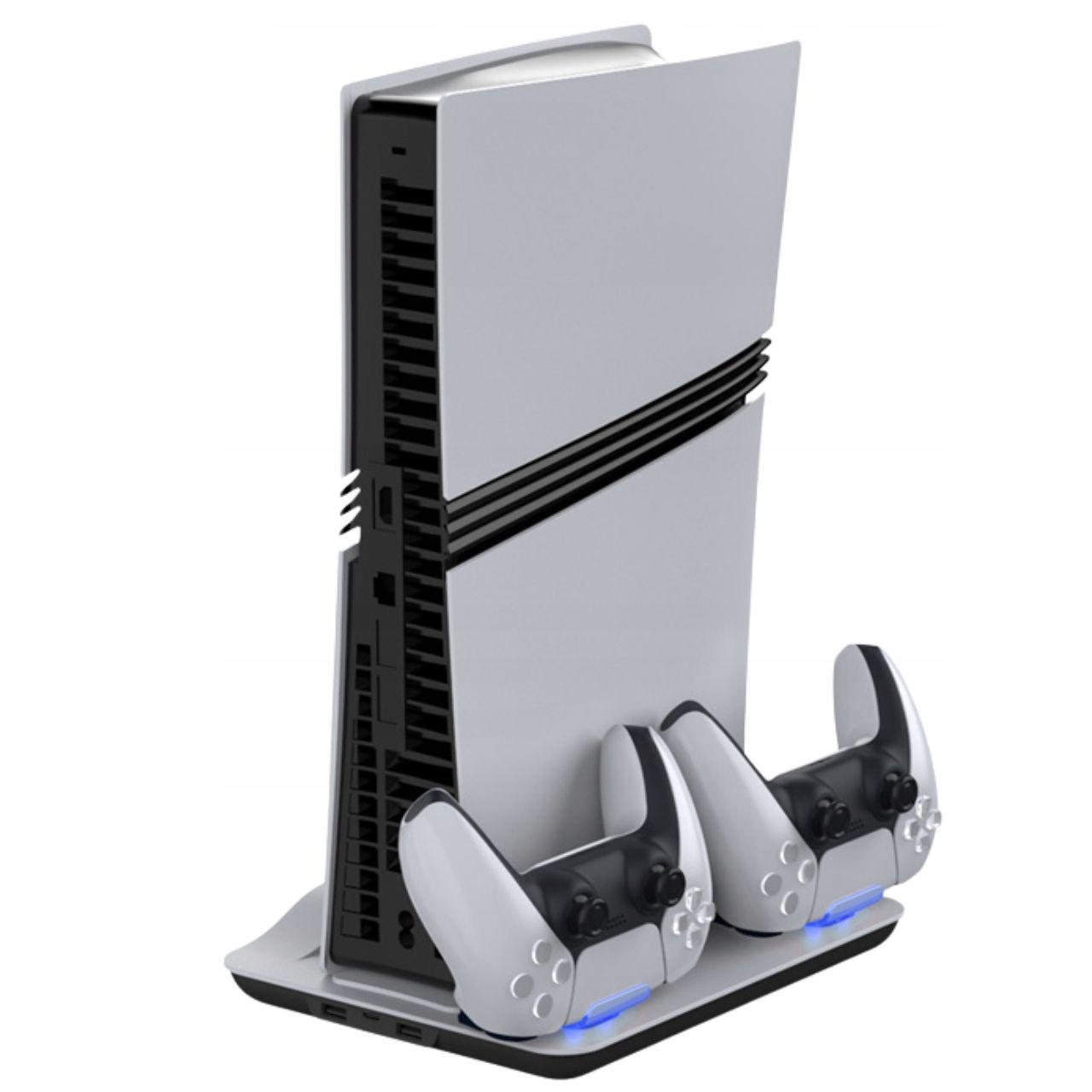 Podstawka chłodząca stacja ładująca do PS5/ Slim /Pro Led szybkie ładowanie