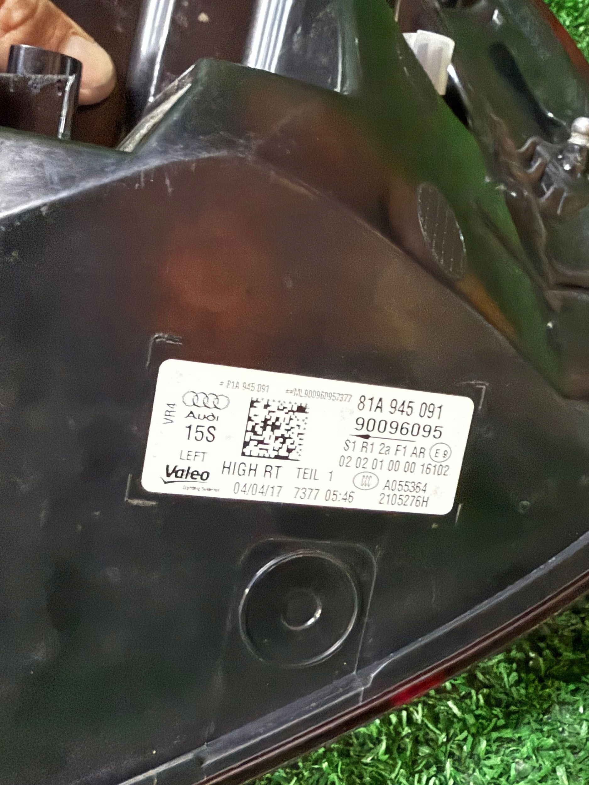 light rear part rear left AUDI Q2 81A945091 NR:89