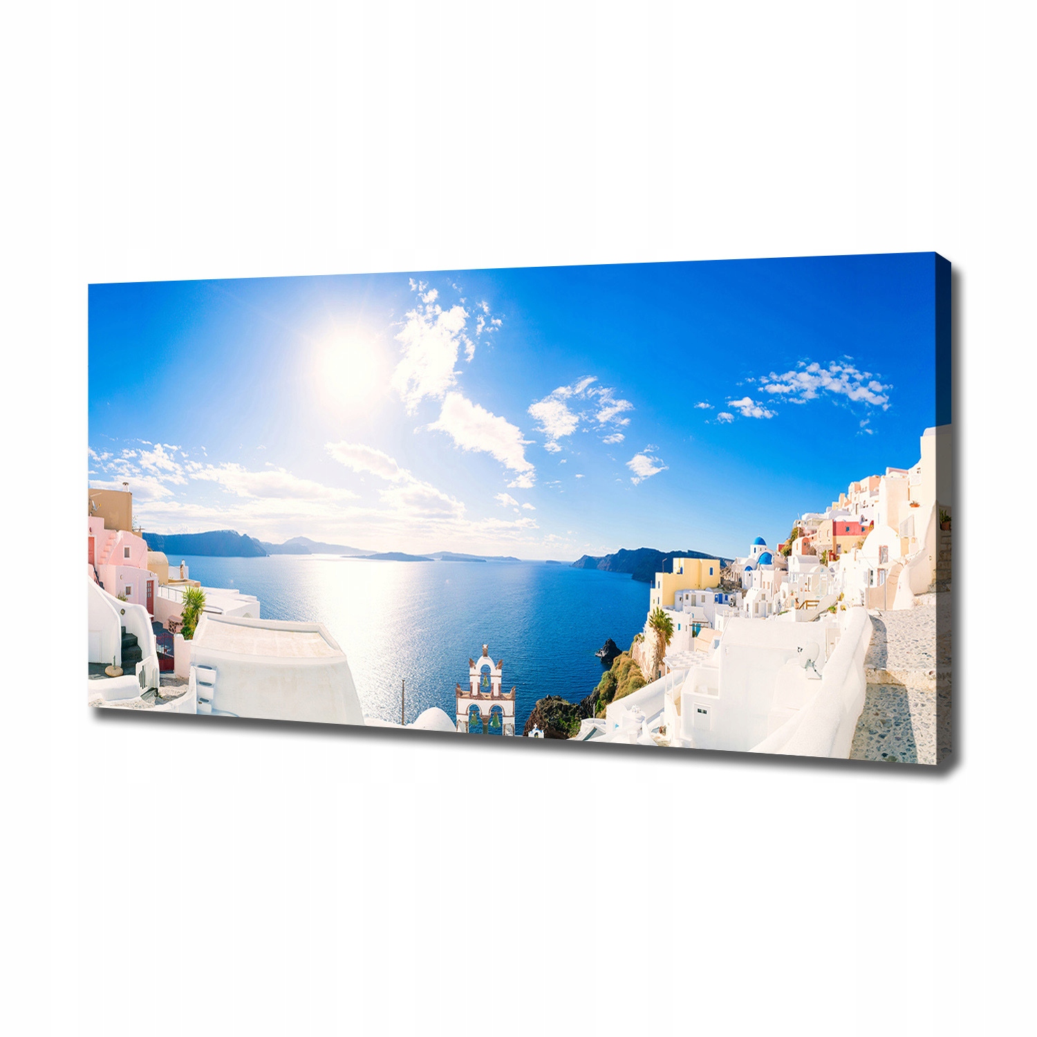 

Foto obraz na płótnie Santorini Grecja 120x60 cm