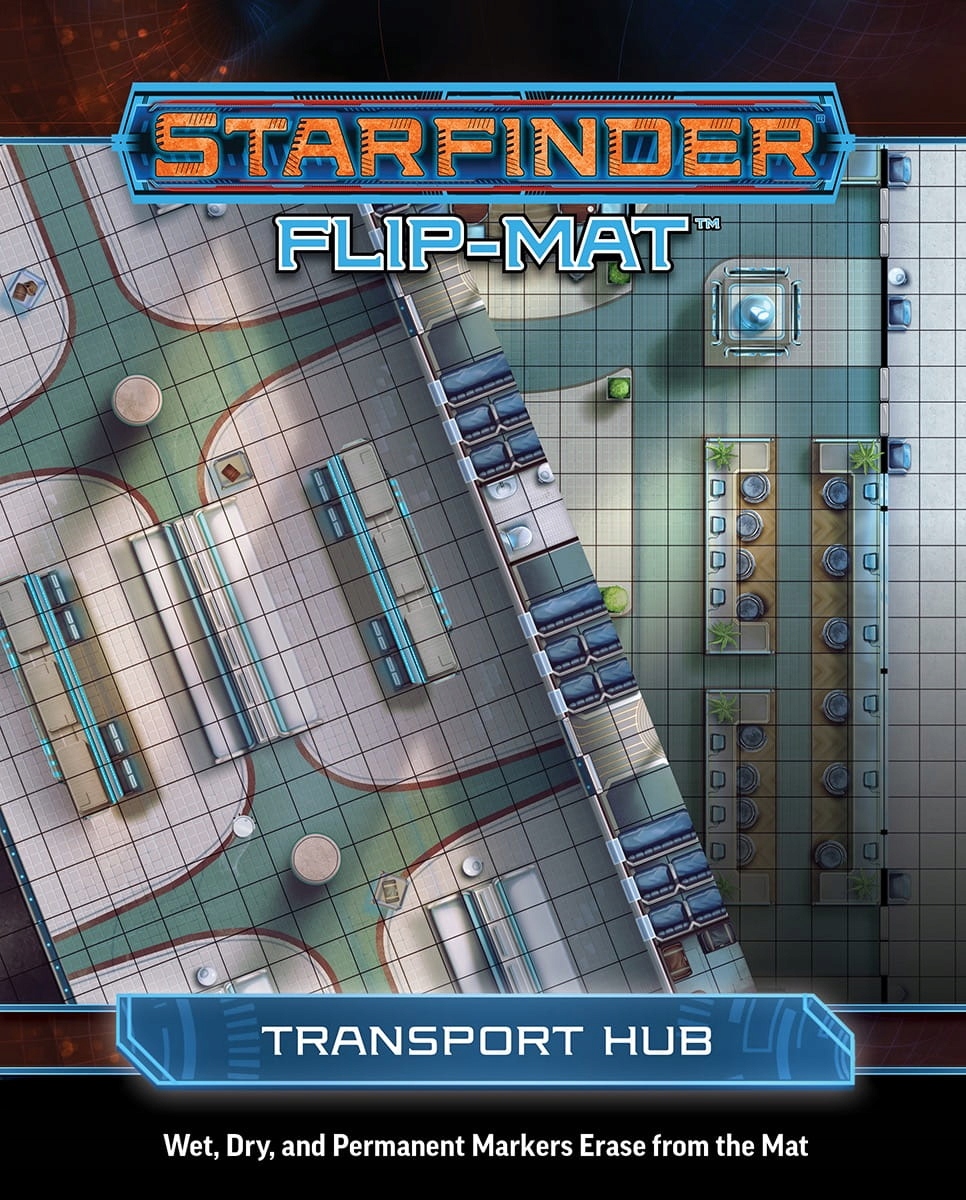 Starfinder Flip-Mat: Transport Hub Damien Mammolit