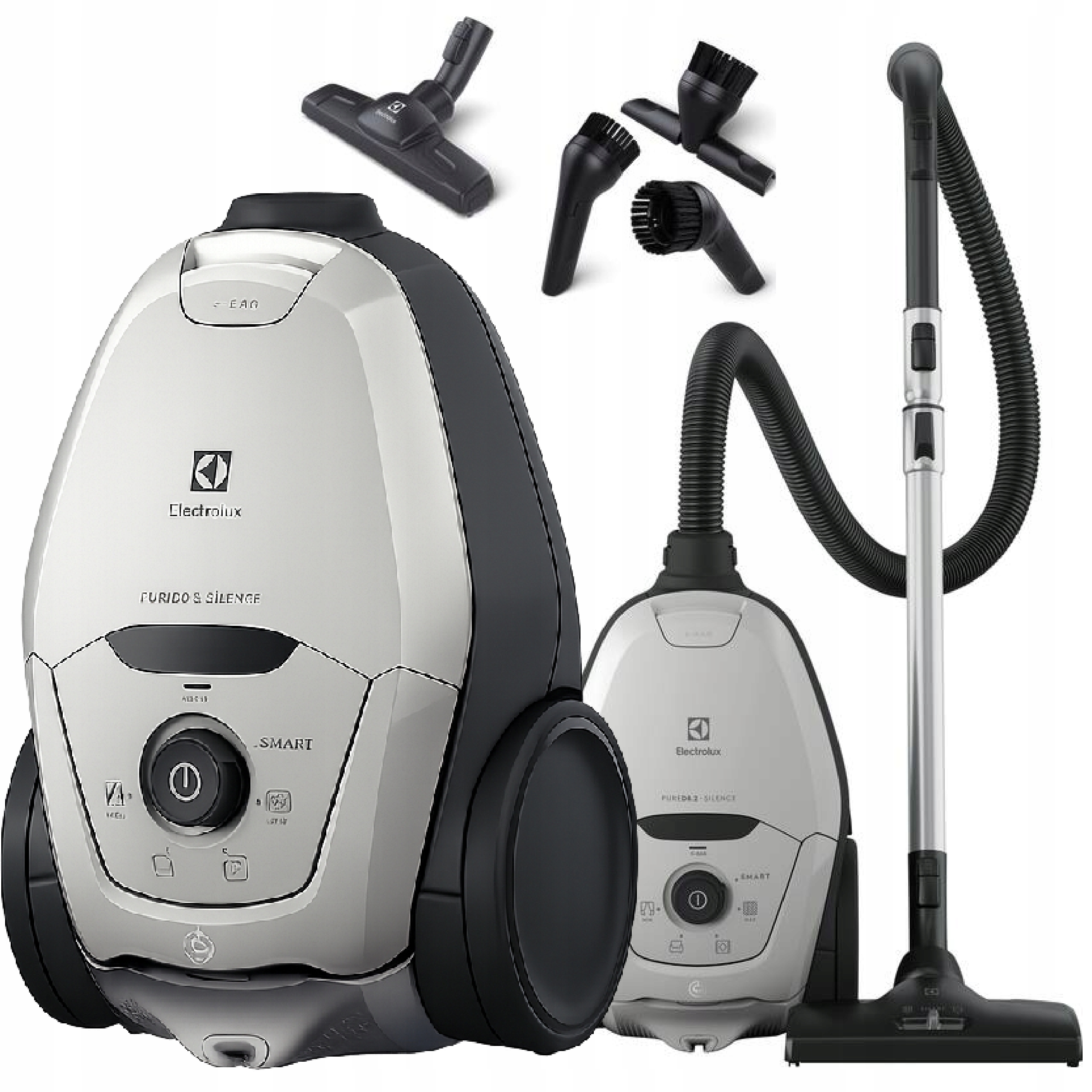 Odkurzacz podłogowy workowy Electrolux Pure PD82-4MG Hepa do parkietu 57dB