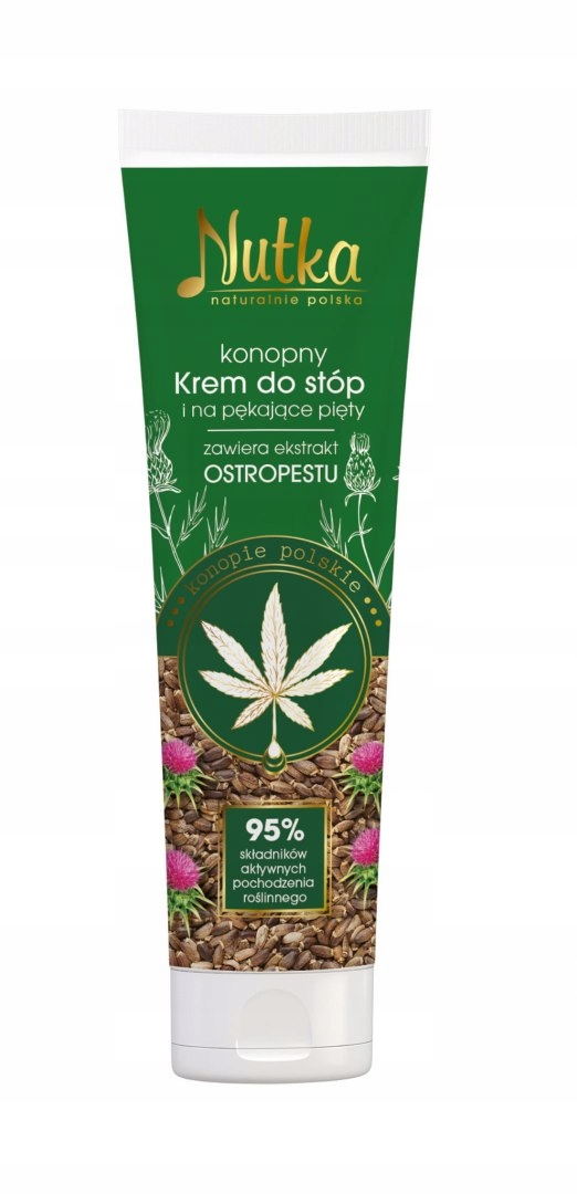 KREM DO STÓP INA POPĘKANE PIĘTY Z OSTROPESTEM - NUTKA - 100ML