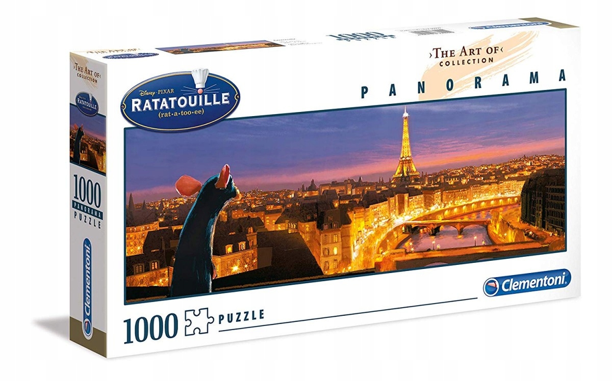 

Clementoni Puzzle 1000 Art of Disney, Ratatouille