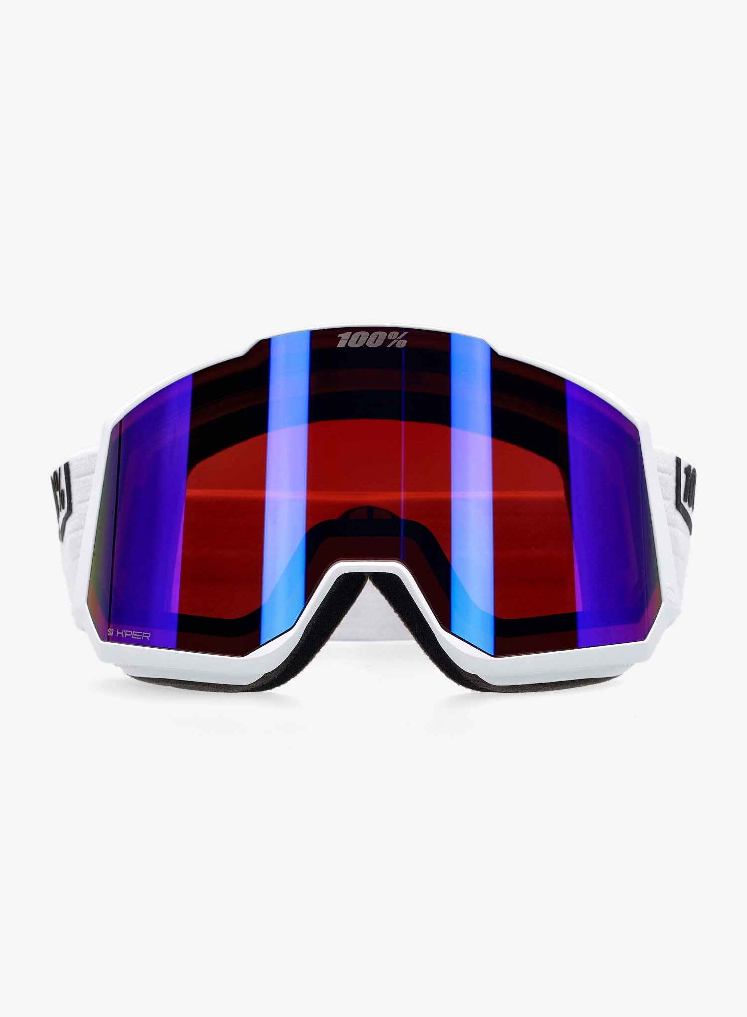 Lyžařské brýle 100% Snowcraft XL Hiper Snow White/mirror violet