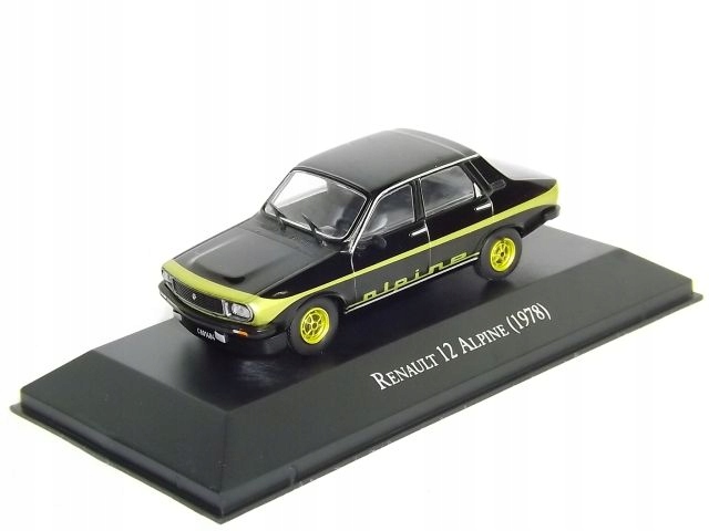 Renault 12 Alpine 1:43 Salvat