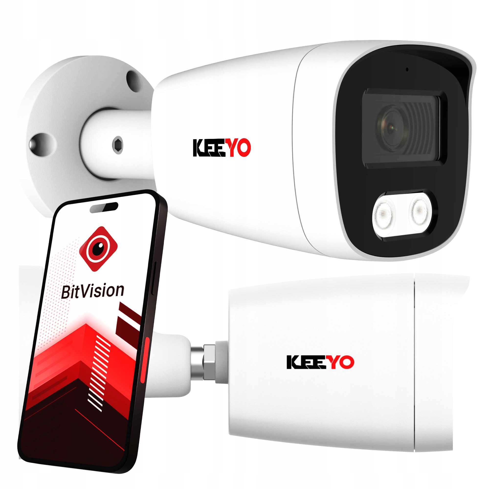 Kamera Ip Zewnętrzna 5MPx Roi PoE 2.8mm IR25m Funkcje Ai Audio IP67 127°