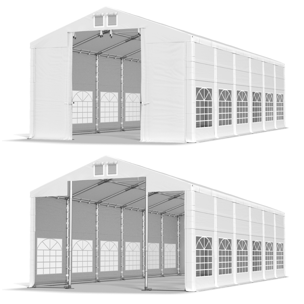 Namiot Ogrodowy 6x12m [4m] Pawilony Hala Das 560 W Różne