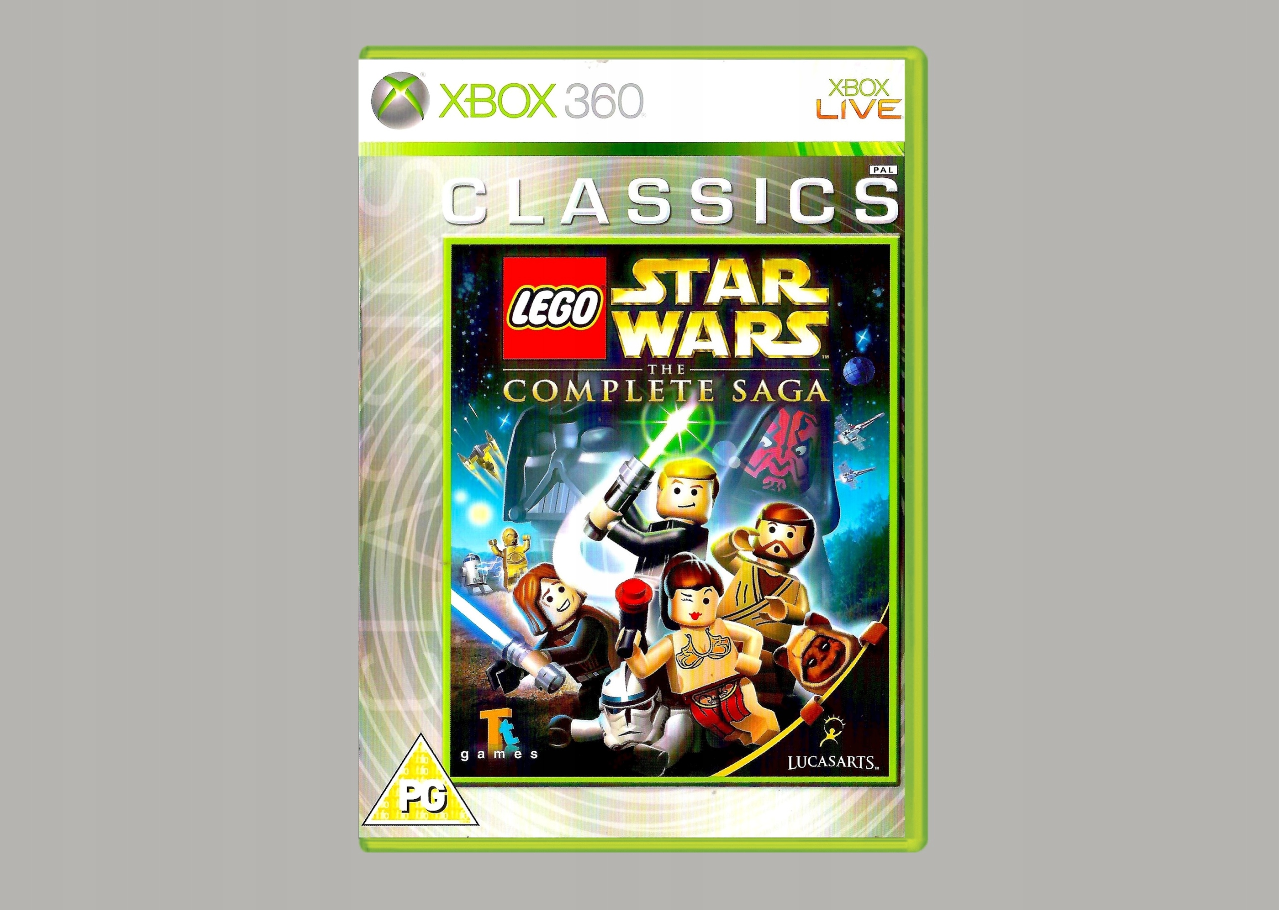 gra dla dzieci XBOX 360 LEGO STAR WARS THE COMPLETE SAGA kosmiczna przygoda Tryb gry multiplayer singleplayer