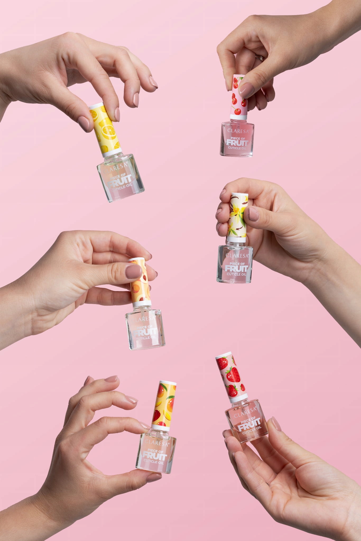 CLARESA OLIWKA DO SKÓREK PAZNOKCI PIECE OF FRIUT CHERRR 5ML Marka Claresa