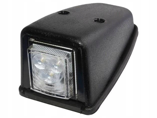 LAMPA OBRYSOWA OBRYSÓWKA NAROŻNA NA DACH BIAŁA LED