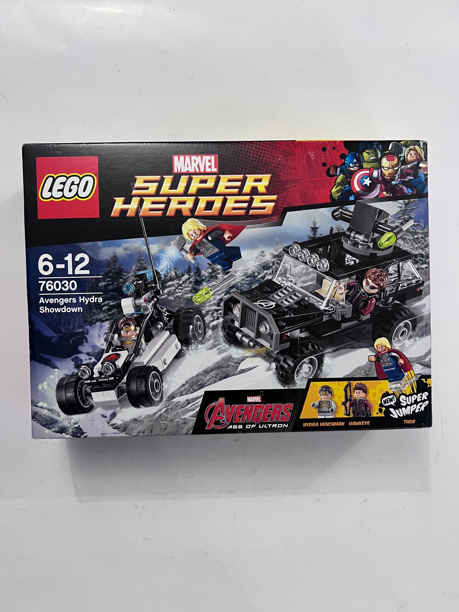 Lego 76030 Marvel Heroes Avengersi pogoń za Hydrą Unikat z 2015