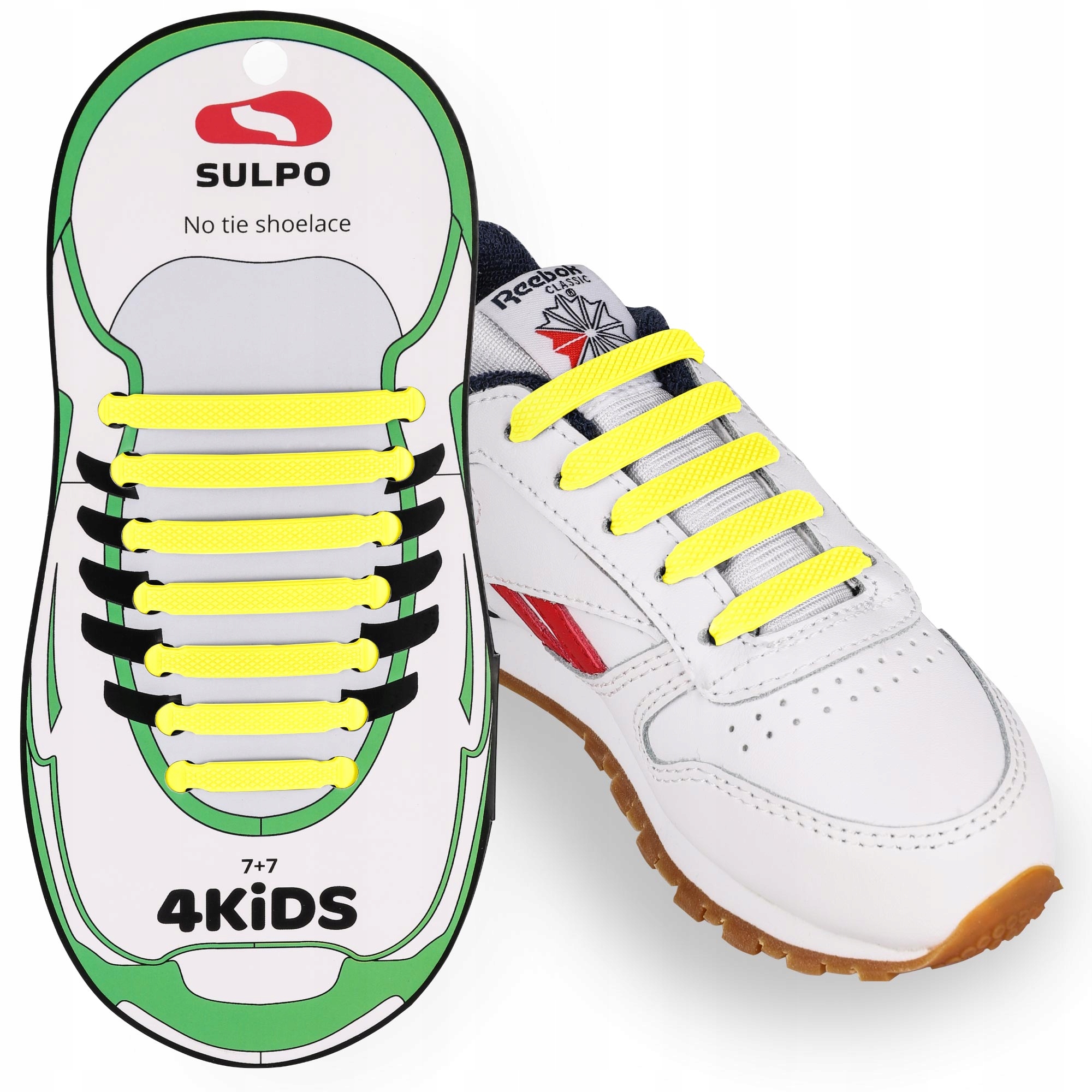 

Gumowe sznurówki bez wiązania do butów