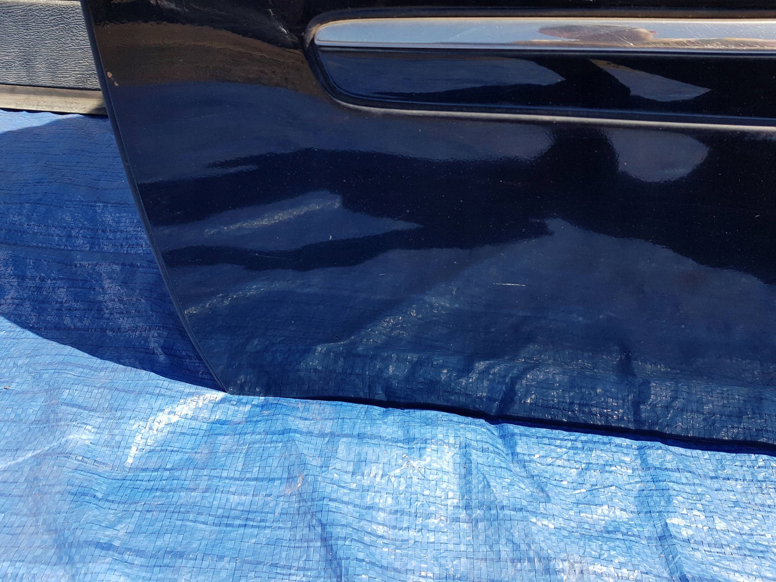 door front front left Mercedes ML W164 197 c197