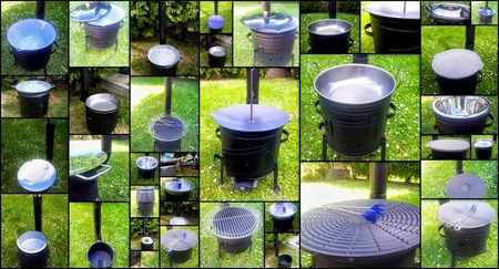 KUCHNIA POLOWA FI 36CM POD KOCIOŁEK 10-13L GRILL Rodzaj stojący