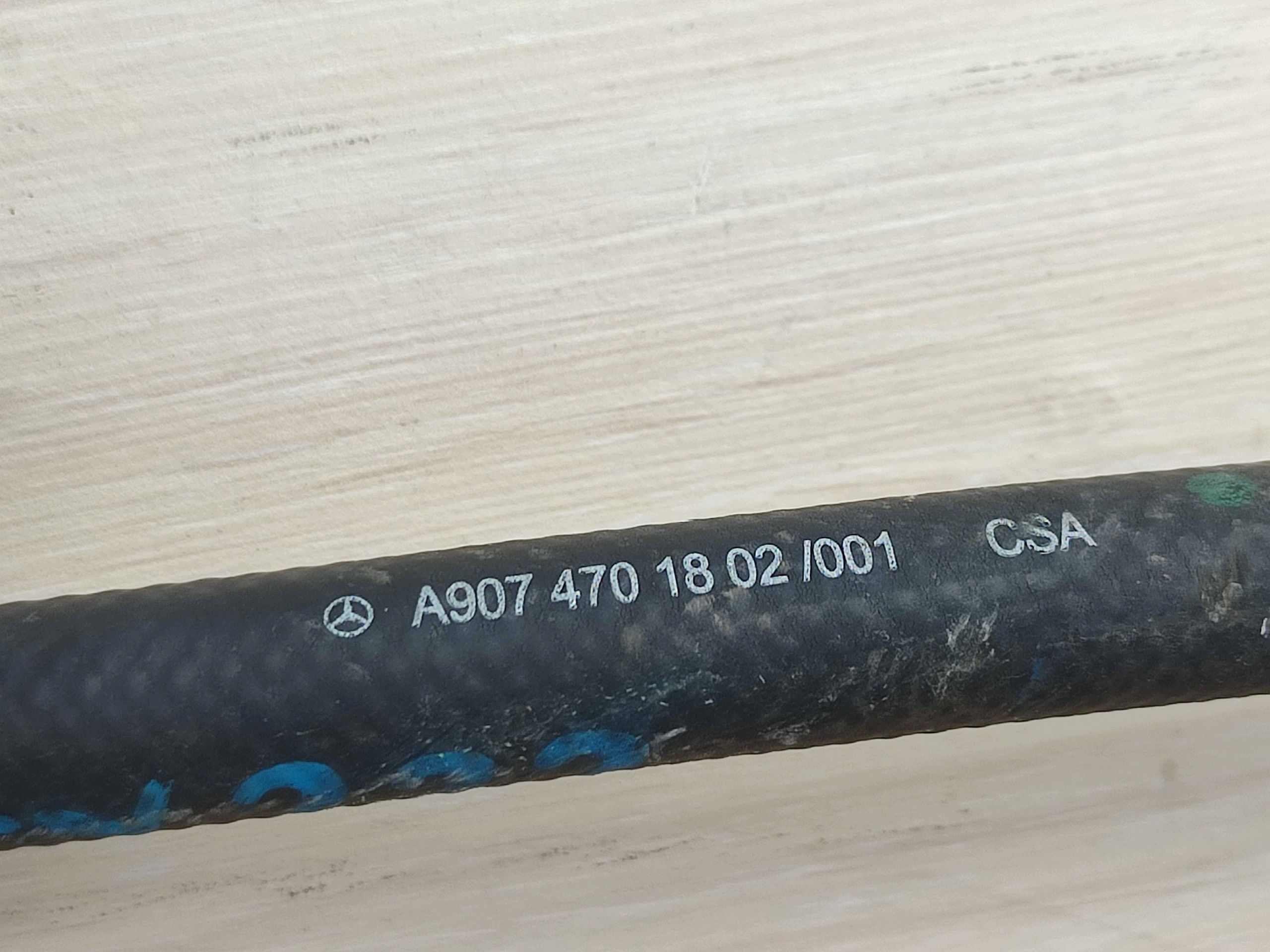 fuel line MERCEDES SPRINTER 2.0 CDI A9074701802