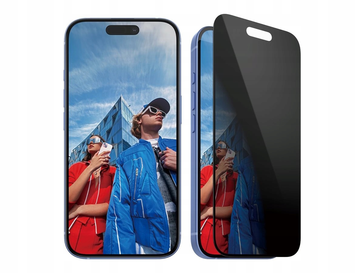 PanzerGlass Ochranná fólie na displej s ochranou soukromí pro iPhone 16 iPhone 15 Ultra-Wide provedení