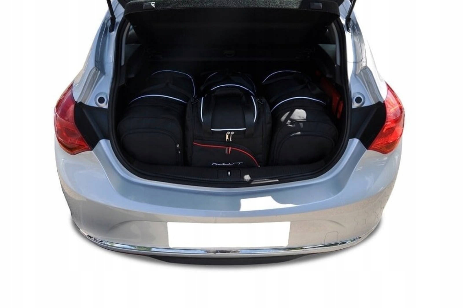 J&j Automotive Sada 4ks cestovných tašiek Sport pre Opel Astra Hatchback 2