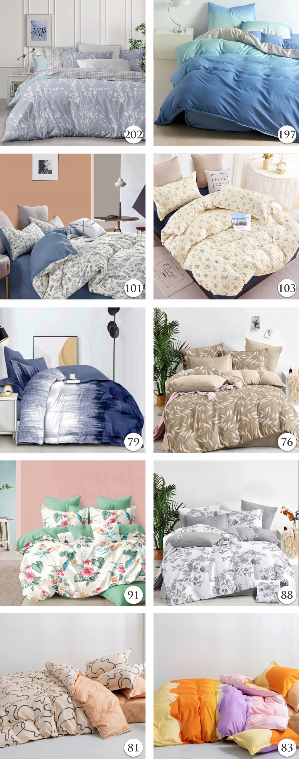 KOMPLET POŚCIELI DWUSTRONNEJ 200x220 + 2x POSZEWKI Materiał inny