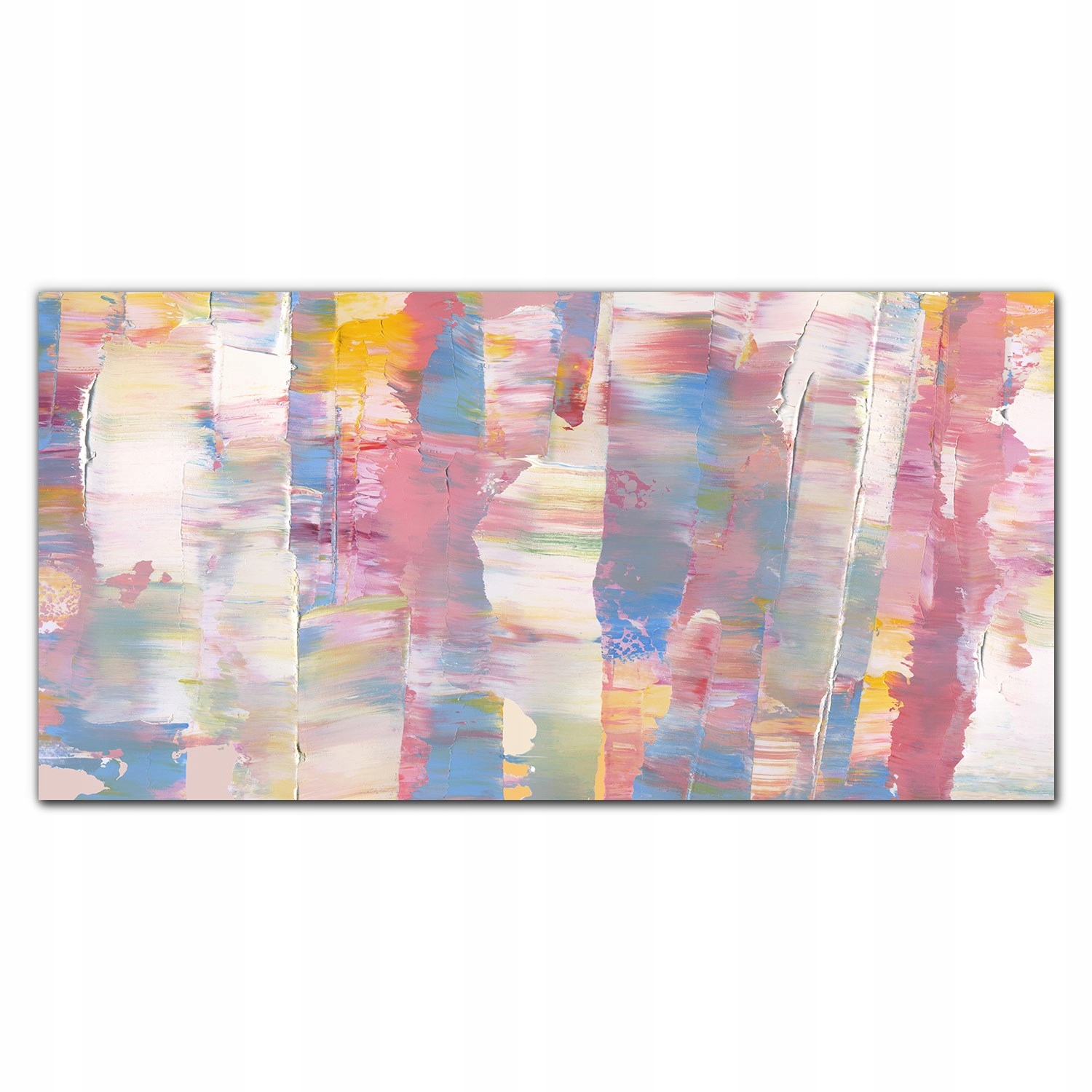 

Fotoobraz nowoczesny 120x60 Pastelowy wzór z farby