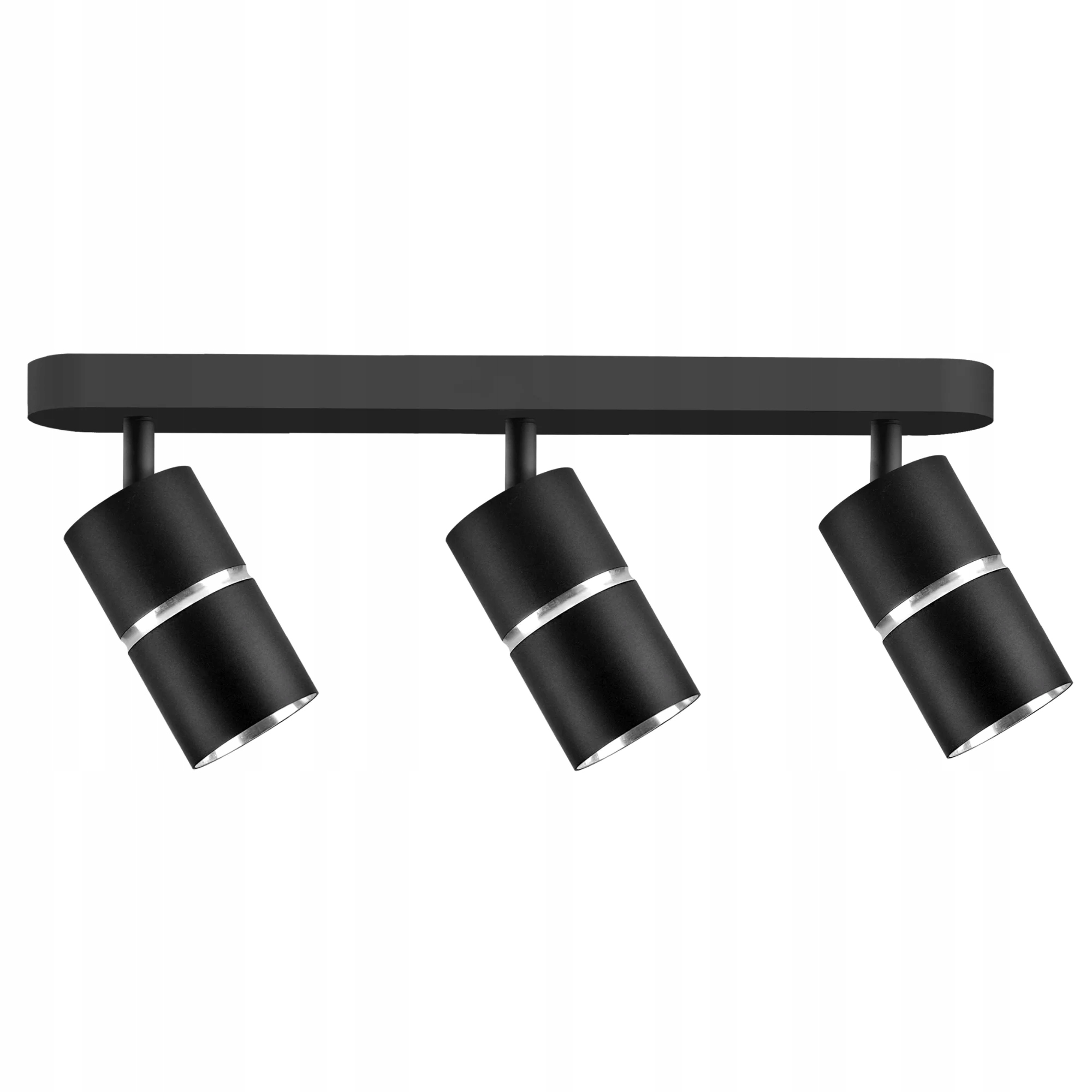 Stropní nástěnná lampa lišta bílá nastavitelná 3 reflektory 39 cm Polux