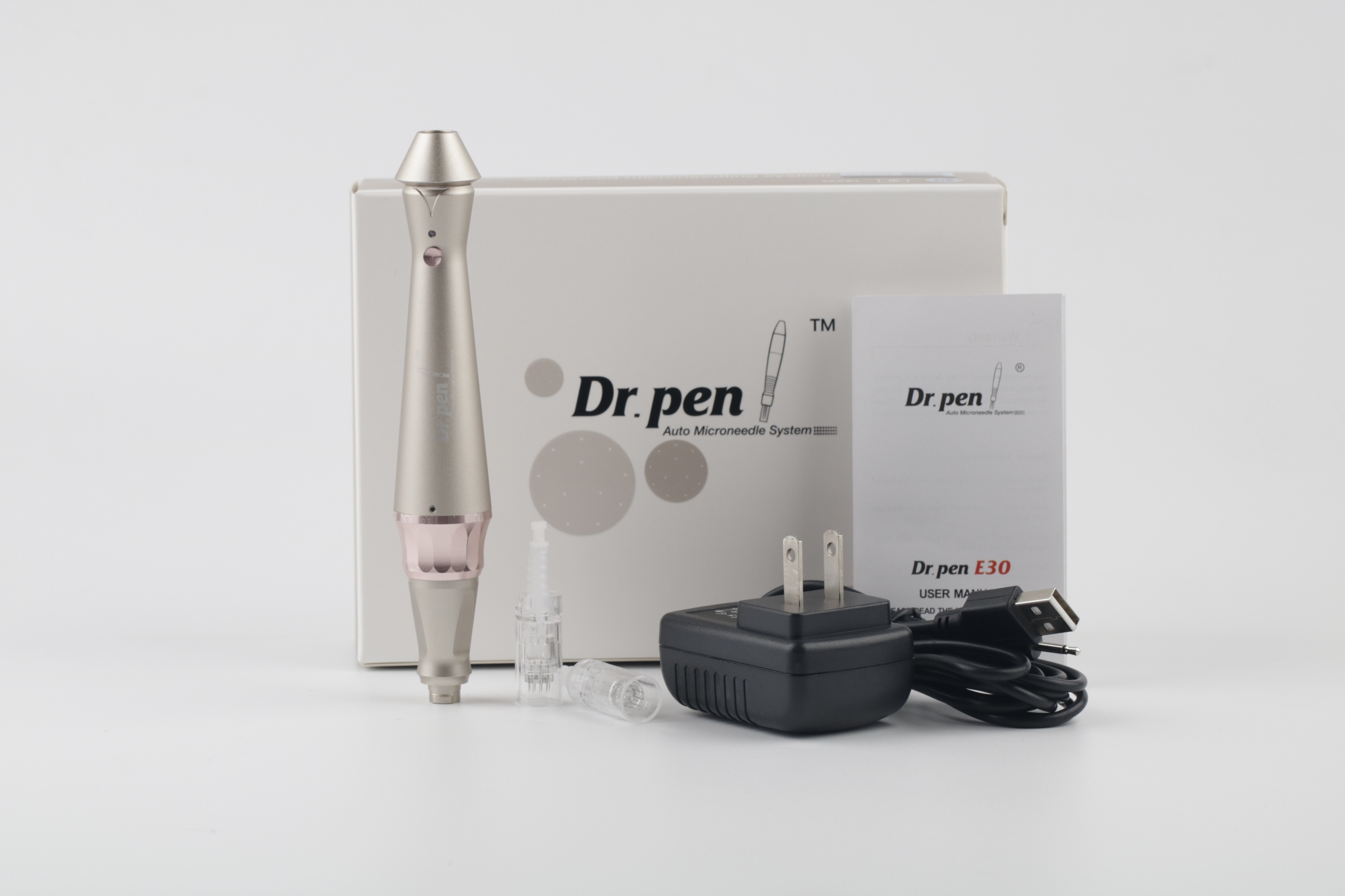 Dermapen E30C MEZOTERAPIA MIKROIGŁOWA +10KARTRIDŻY Model E30-C