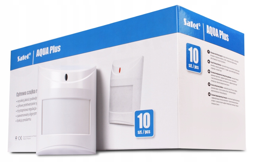 Snímač pohybu Pir Satel Aqua Plus 10-PACK