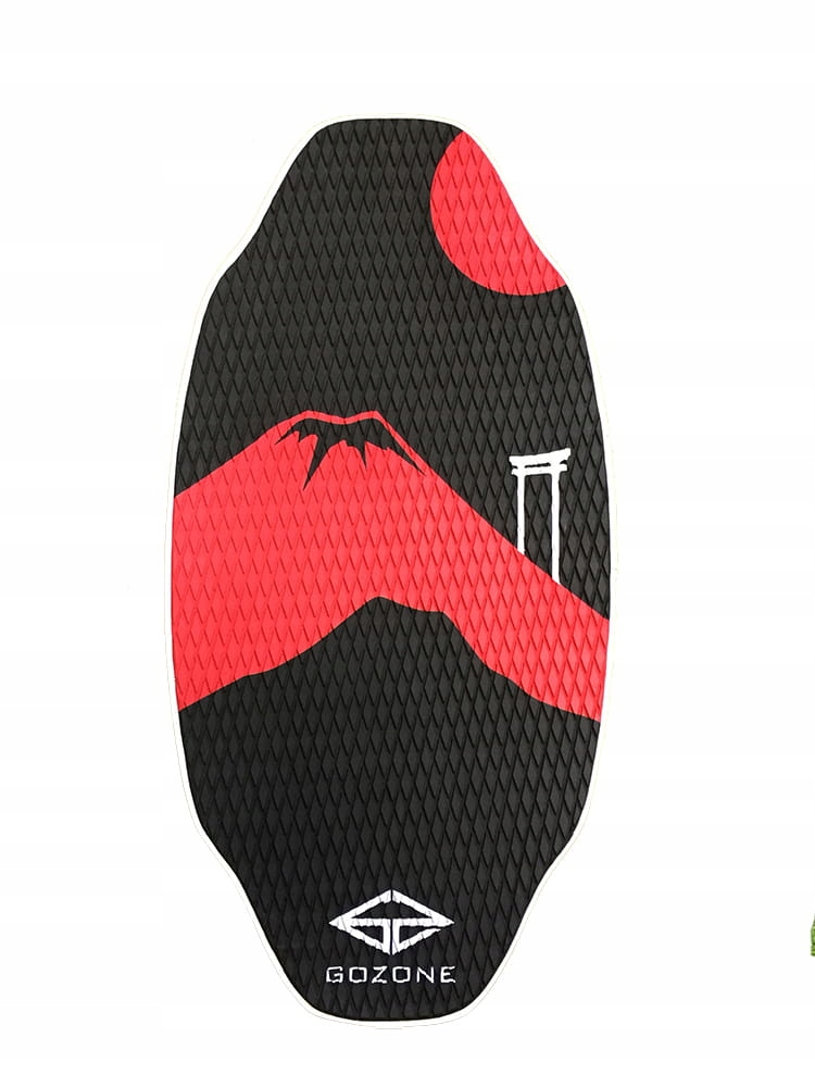 Skimboard GoZone Hiro Černá/Červená Hpl Eva