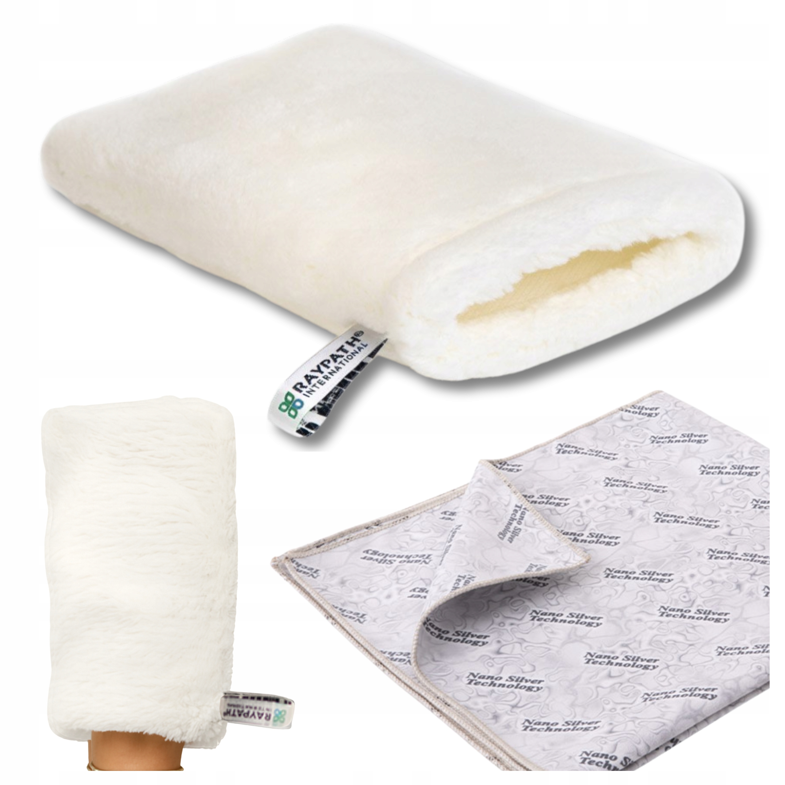 Levně Raypath Rukavice na úklid Béžová M Utěrka Sunbeam Šedá Čalounění