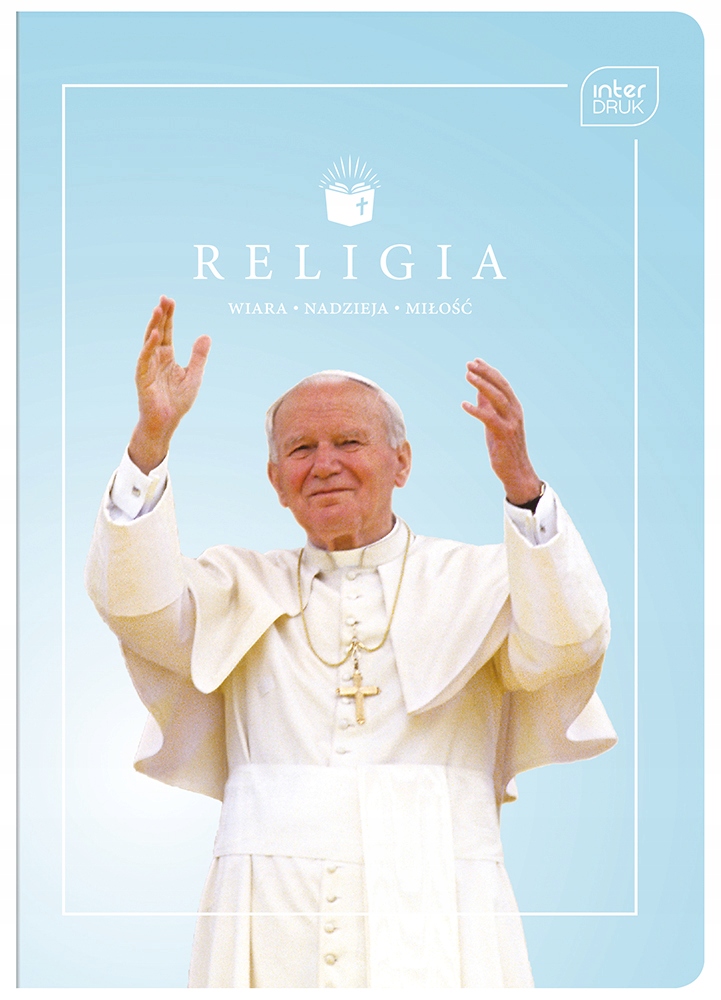 

Zeszyt Interdruk A5/32 Kratka Religia z papieżem