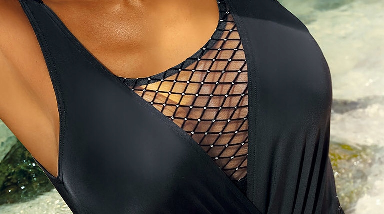 Jednodílné Plavky Self Ohio 3 Černé