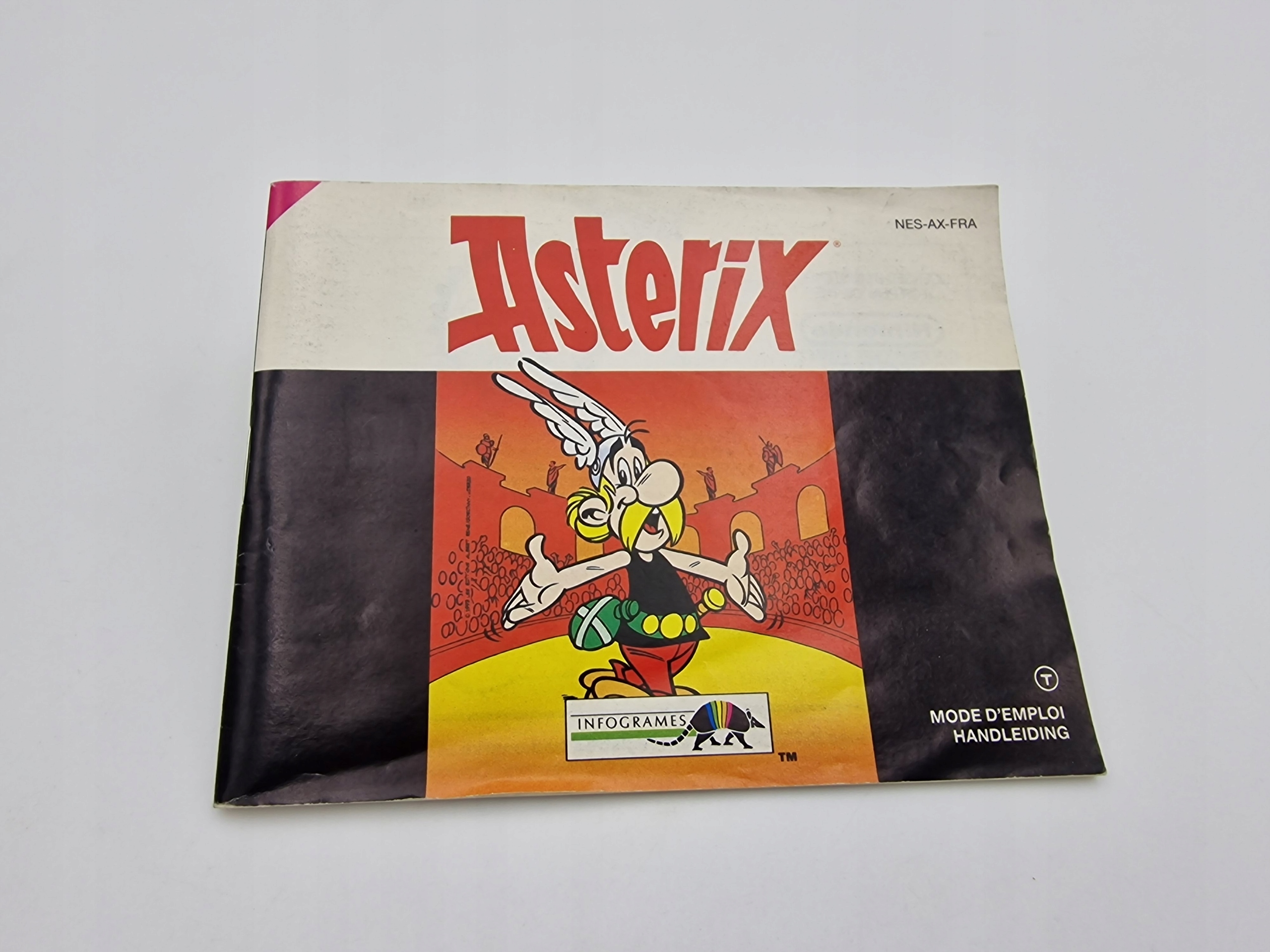 NINTENDO NES ASTERIX Minimalna liczba graczy 1
