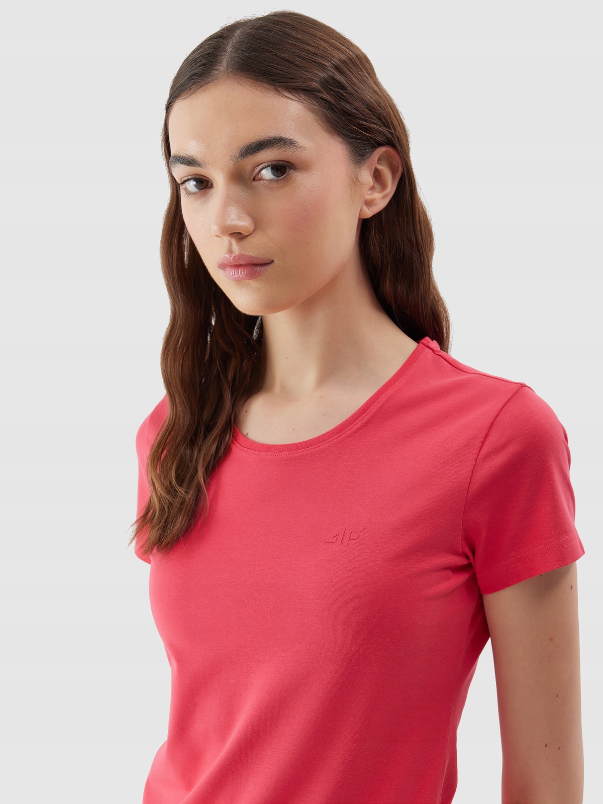 T-SHIRT 4F KOSZULKA DAMSKA SPORTOWA BAWEŁNIANA SS24 Kod producenta TTSHF1161