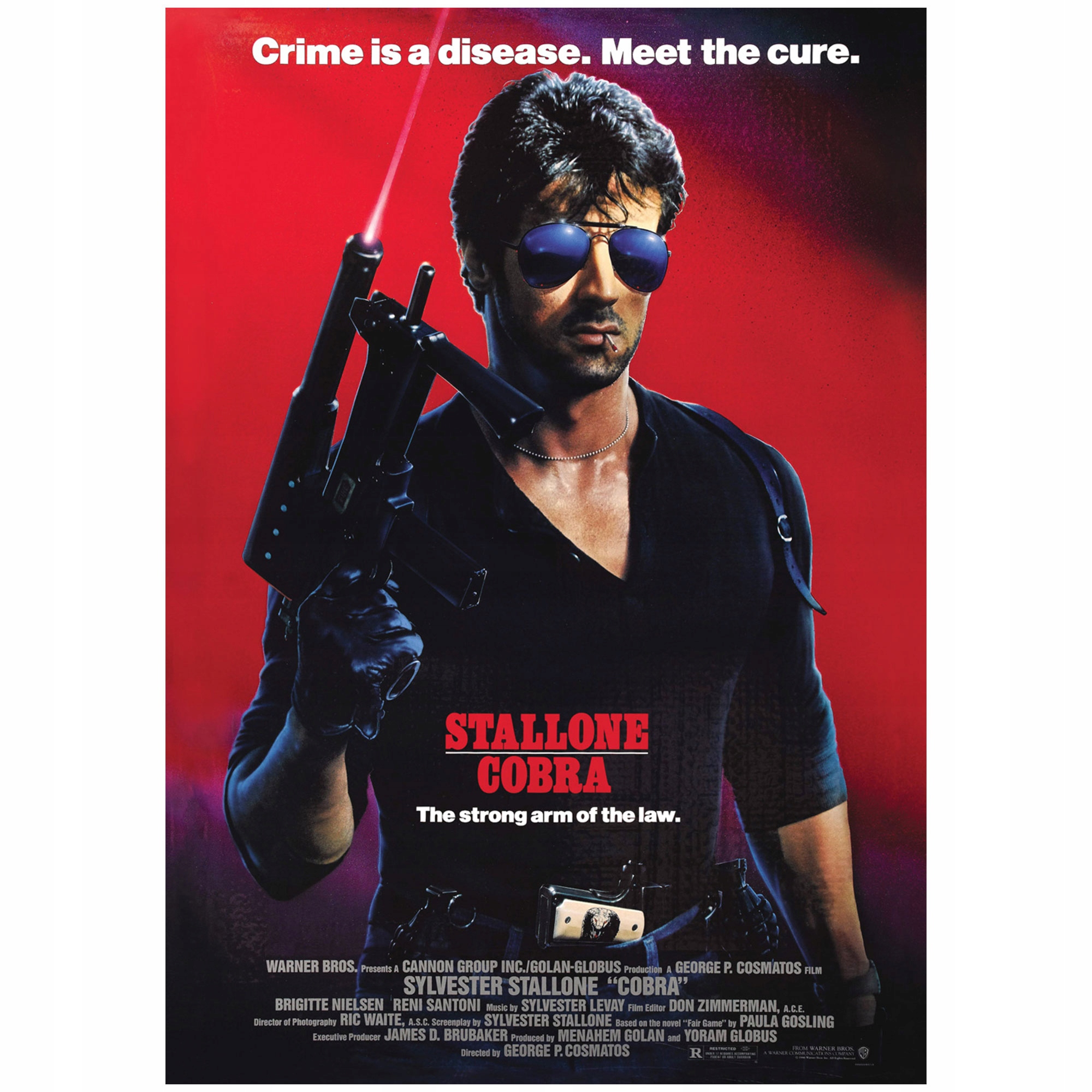 

Plakat Cobra Film Sylvester Stallone