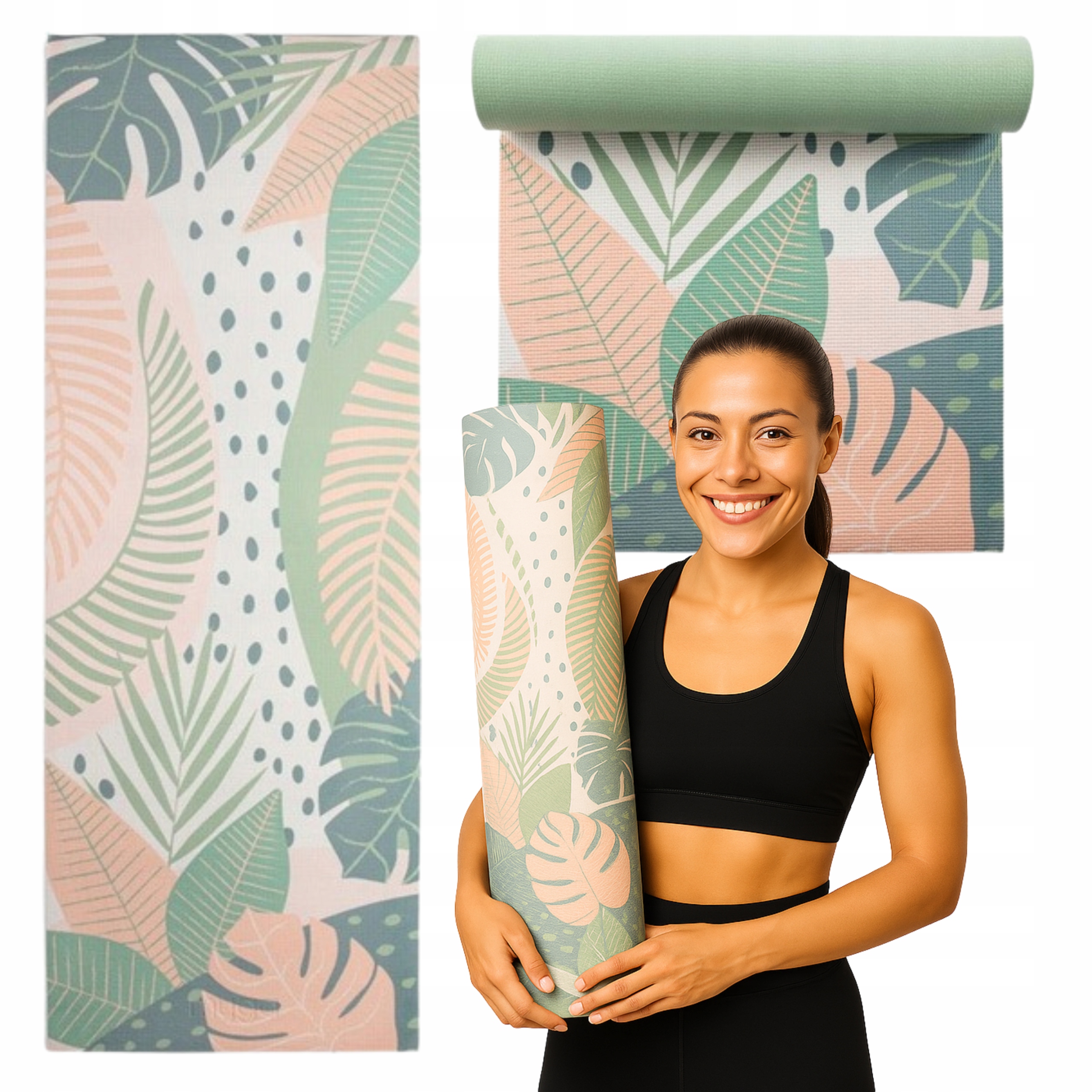 Mata do ćwiczeń jogi myga Palm 6mm