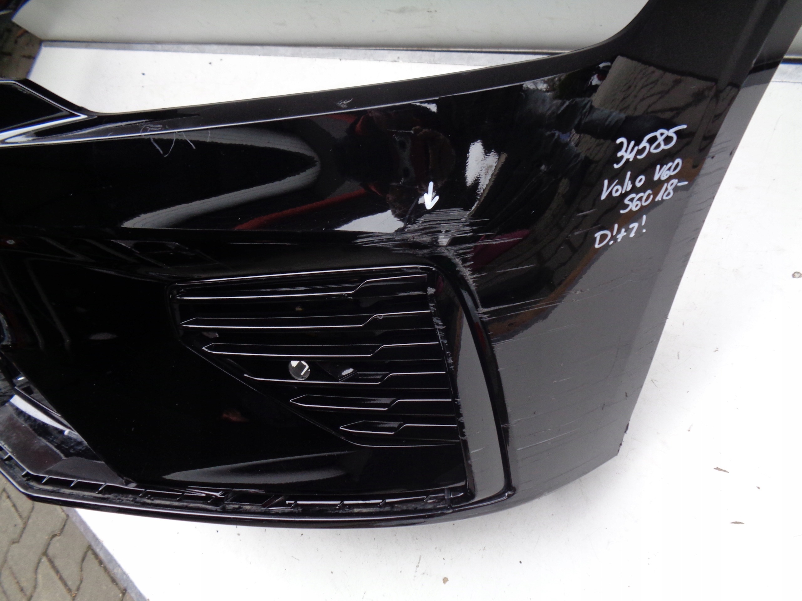 front bumper VOLVO V60 S60 18- R-design 34585