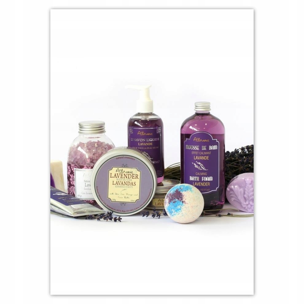 

Naklejki 50x70 Lawendowe kosmetyki