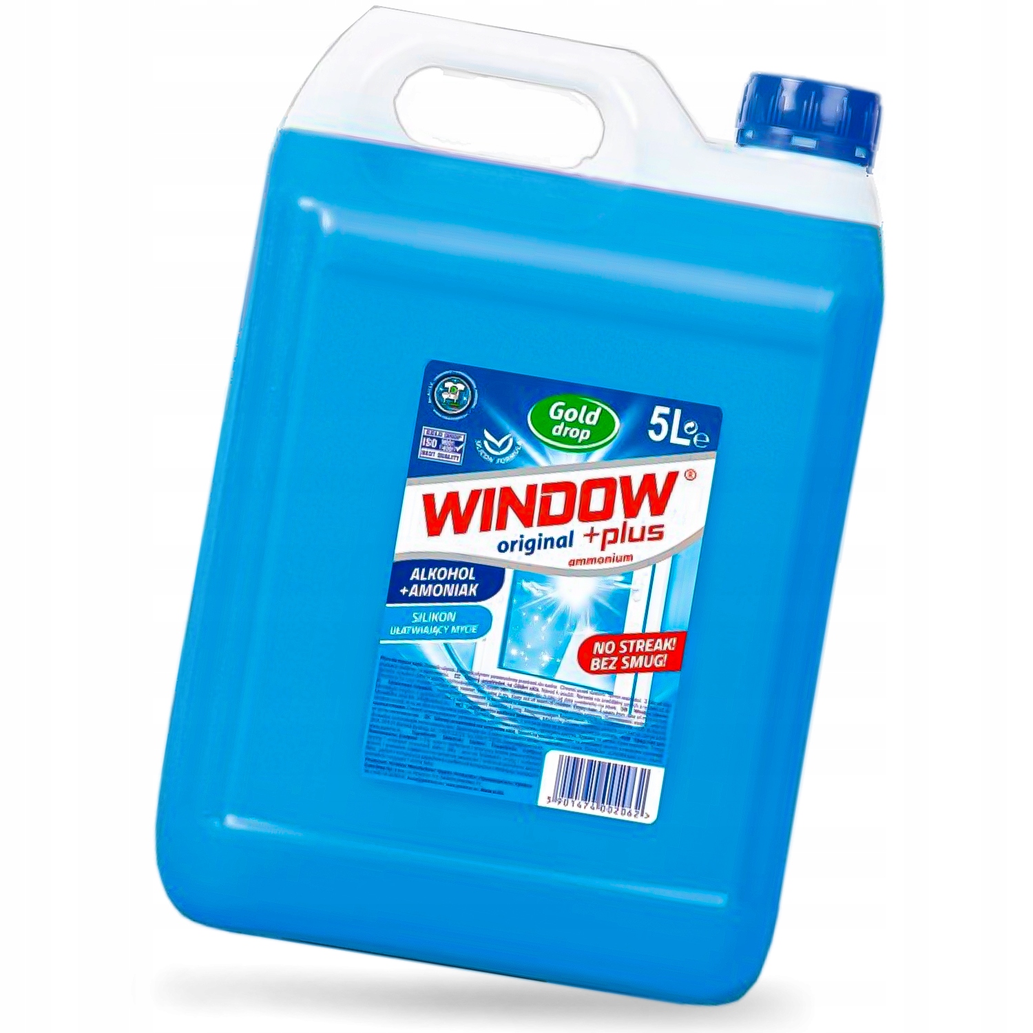 

Płyn do Mycia Okien Szyb Luster 5l Amoniak Alkohol