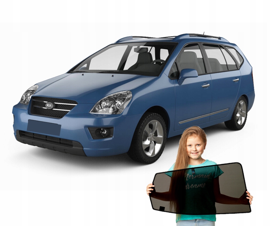 Záclony na magnetech Kia Carens III 3 2006-2013