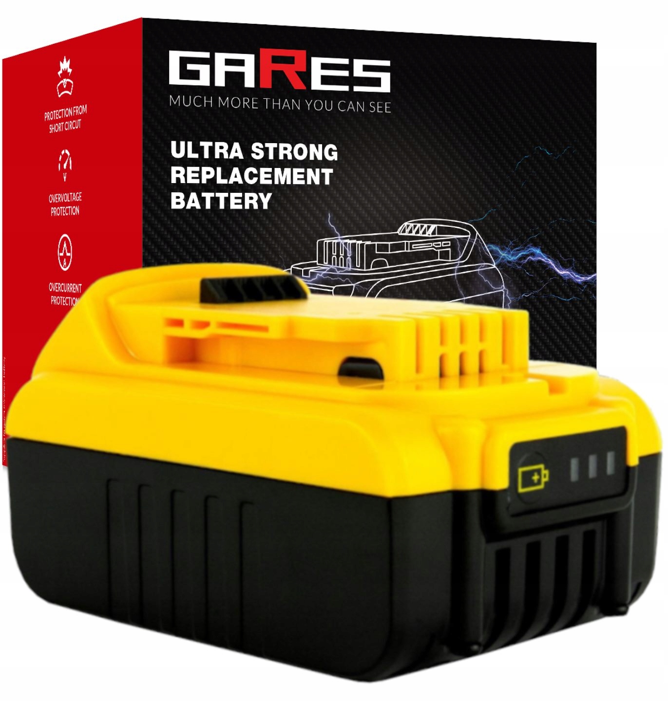 Baterie Akumulátor pro Dewalt DCD735C2 DCD735L2 DCD730C2 5.0Ah 14,4V