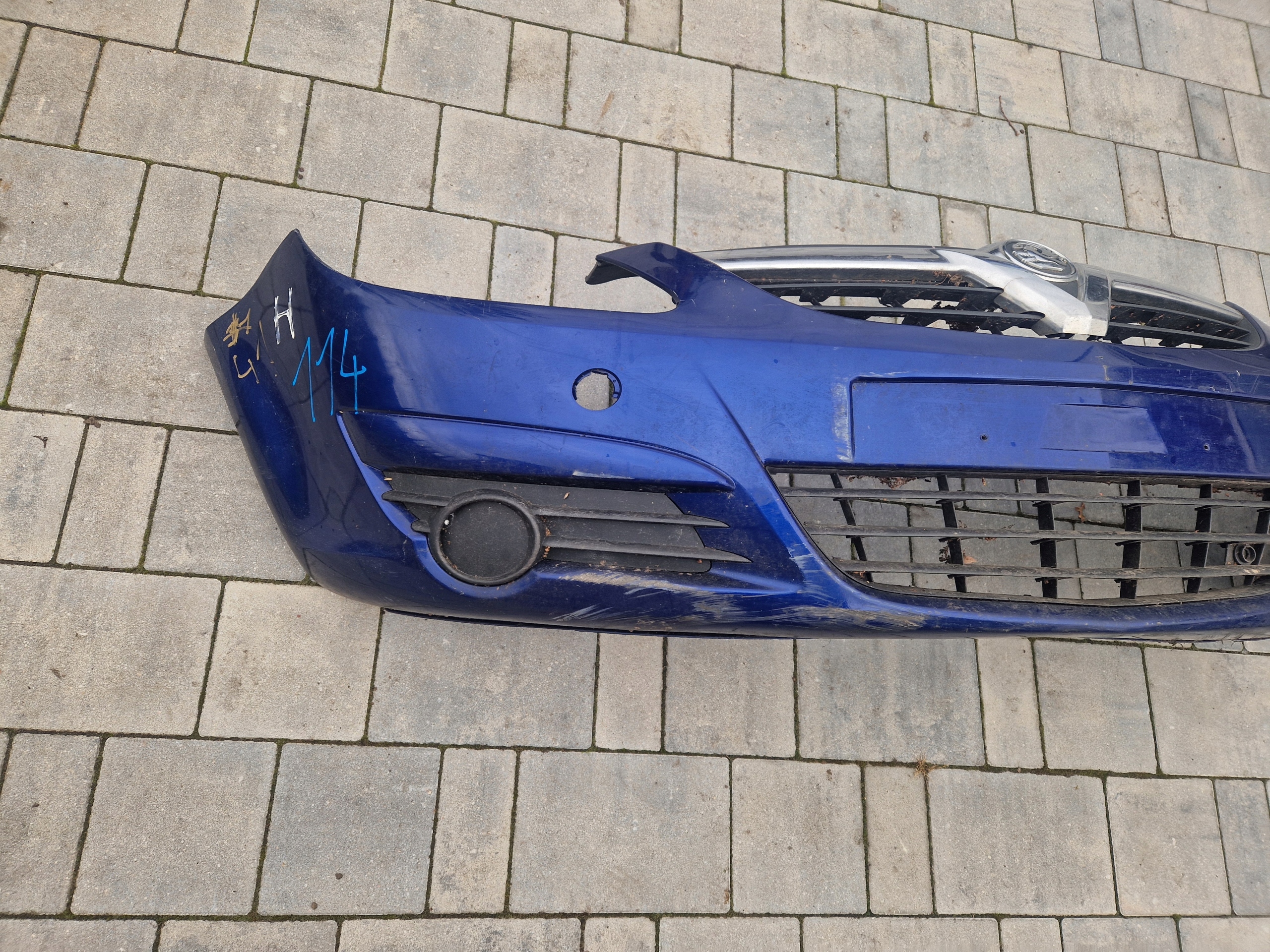 bumper front front OPEL CORSA D 13273522
