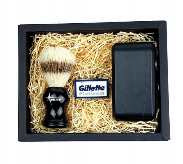 

Pędzel Do Golenia Natural Maszynka Na Żyletki