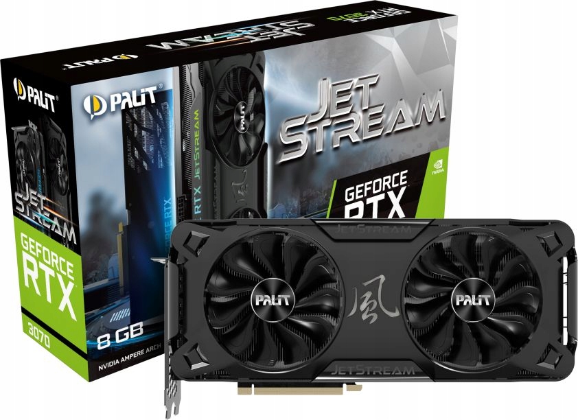 palit GeForce RTX 3070 nonLHR 非 LHR Palit GeForce RTX 3070 GameRock OC 8GB GDDR6 - Karty