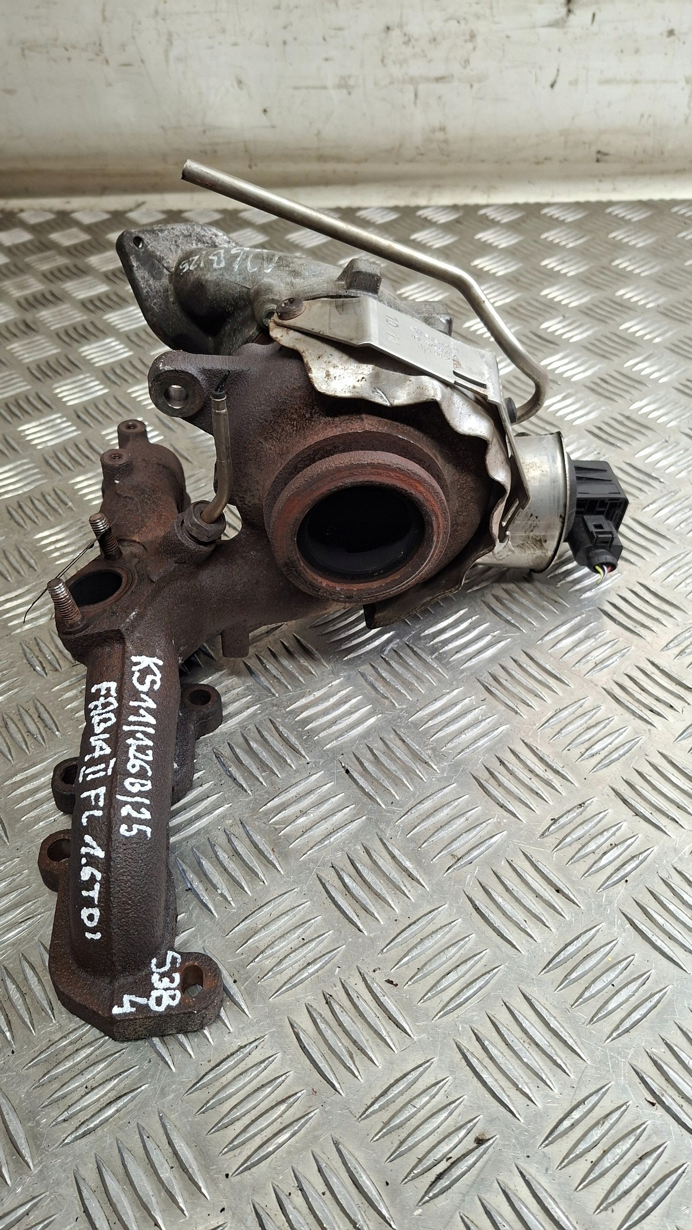 turbo SKODA FABIA II FL 1.6TDI