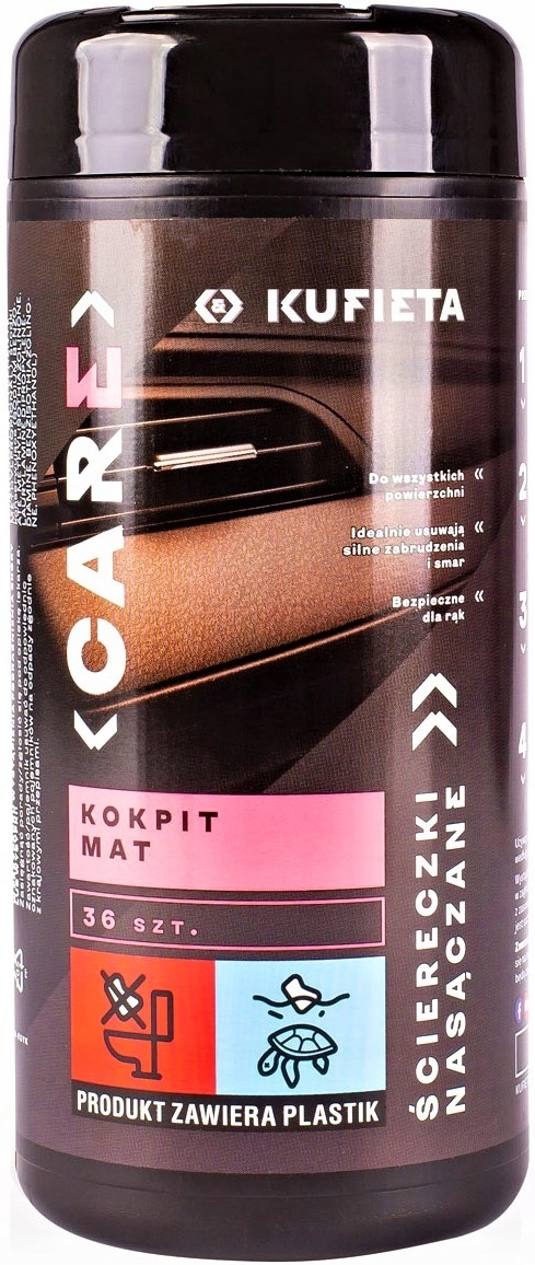 

Chusteczki Nawilżane Do Pielęgnacja Kokpitu Mat