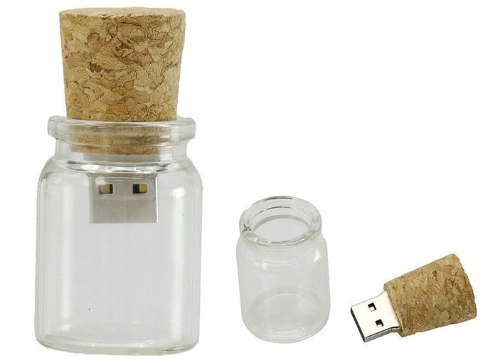 Pendrive Usb Gyors Flash Drive Ultra Memória Ajándék Medál Üveg 64GB