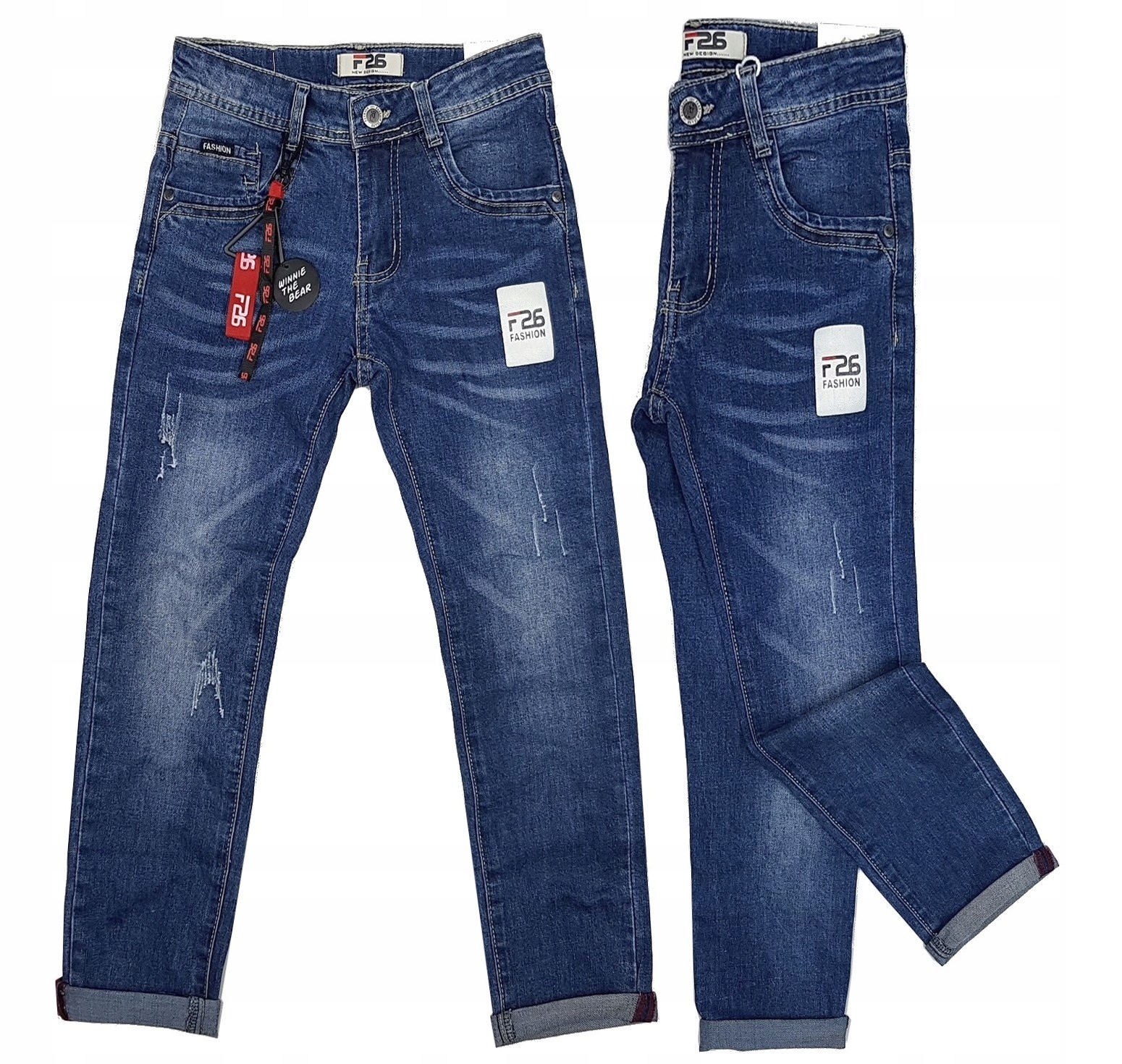 

Spodnie Jeansy elastyczne Range r 10 134/140 cm
