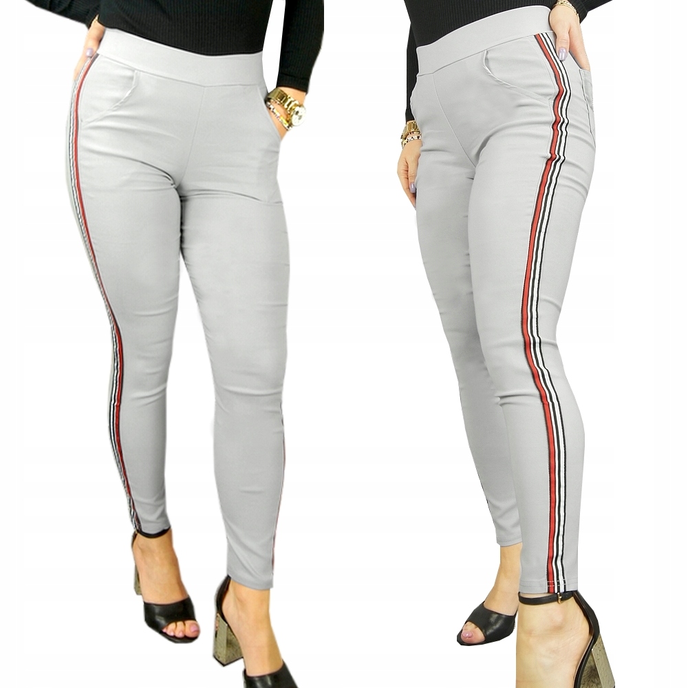 

Legginsy Spodnie z Lampasem kryjące 434 M
