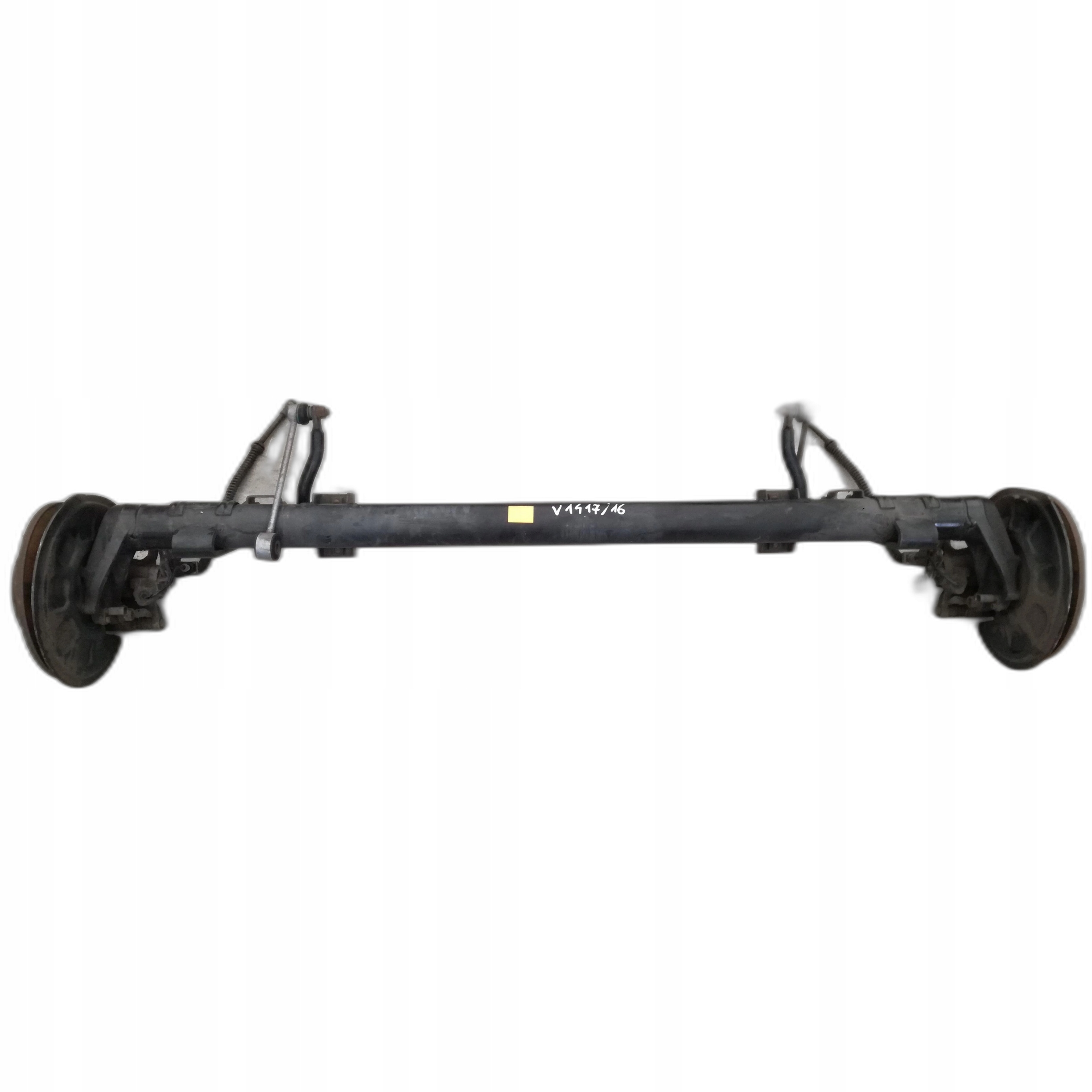 VW CADDY 2K5 IV ZAWIESZENIE TYŁ TYLNE BELKA TARCZE