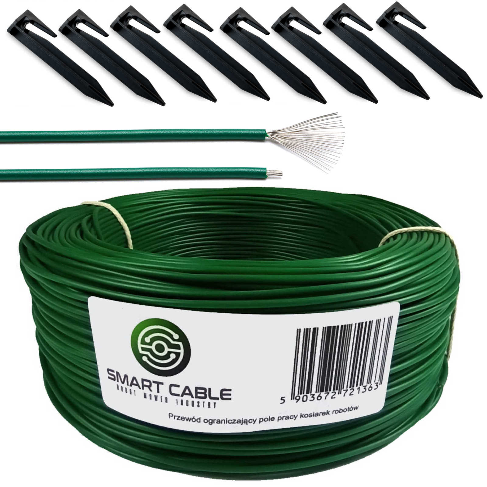 

Kabel 3,1mm Robota Koszącego 75 m Szpilki 75 szt