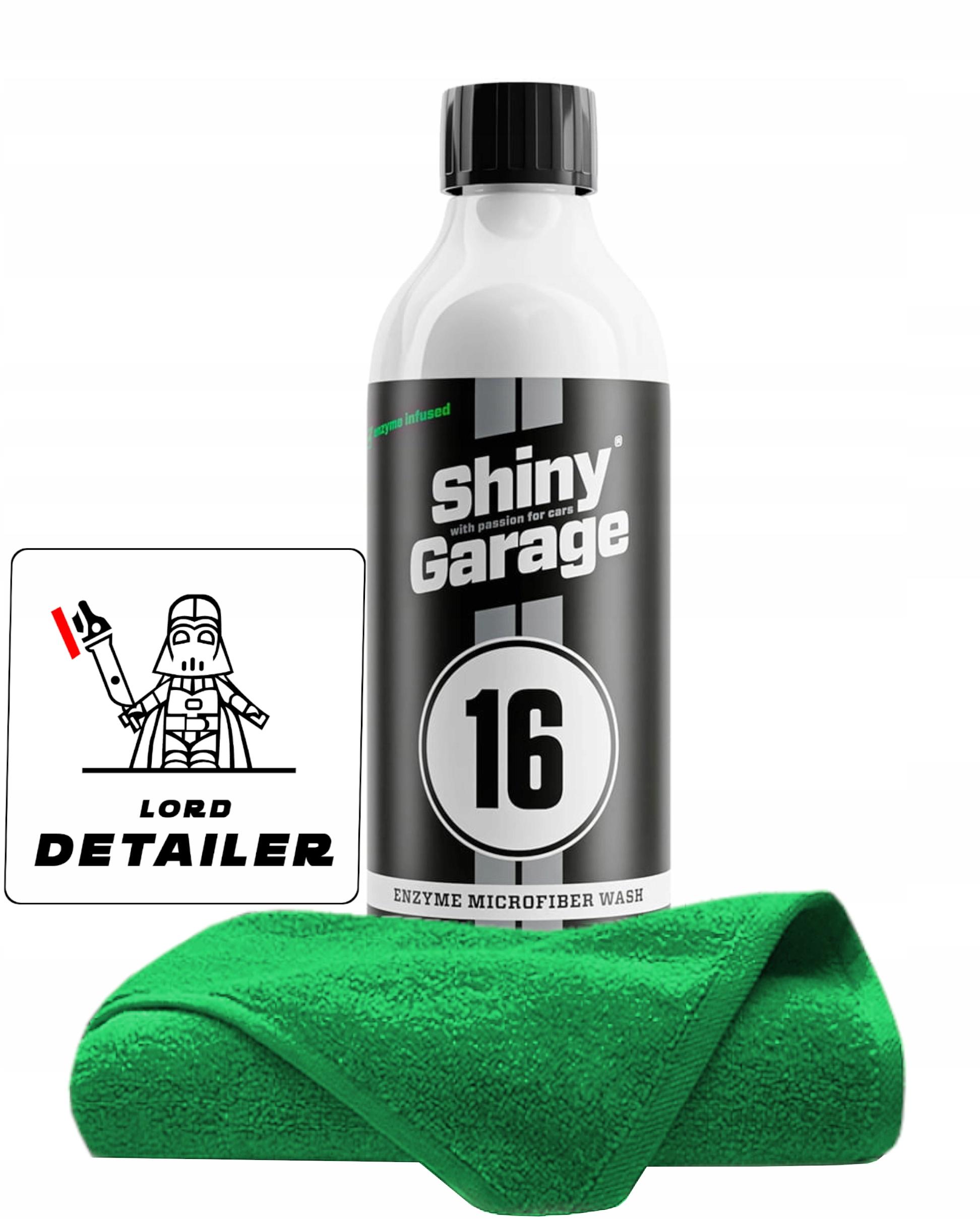 

Shiny Garage Enzyme Microfiber Wash Pranie 500 ml
